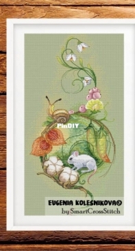 Smart Cross Stitch - Mouse by Evgenia / Eugenia Kolesnikova / Евгения Колесникова