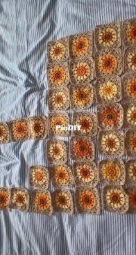 Poncho in progress