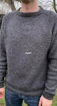 Hanstholm Sweater by Mette Wendelboe Okkels - PetiteKnit