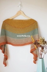 Andrea Shawl by Lucía Ruiz de Aguirre - English, Spanish