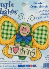 Dimensions 72853 Simple Delights - I Love Spring -
