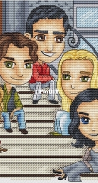 Fourteenstitch - Friends by Nadezhda Davlichina