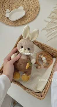 Buba toys - Volikova Liubov - Воликова Любовь -  little bunny Boo- зайчоночек Бу - any language