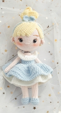Green Frog Crochet - Thuy Anh - Đặng Thùy Anh - Cinderella - Cinderela - Portuguese