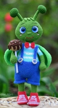 Bobrik toys - Natalia Bober - Tima the Glowworm - Russian