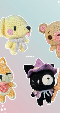 Pita chan - Hiro and Friends Set 1 Patterns