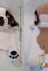 Jenna Wingate Designs - Jenna Wingate - Saint Bernard Blankie Buddy