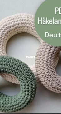Ina Münster - GalainaHandmade - Kranz Umhäkeln - Any language