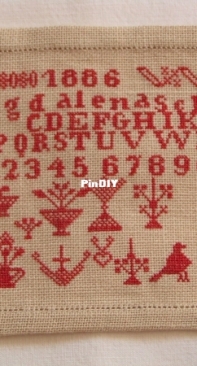 Magdalena Schäfer 1886 (Handwork)