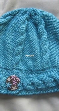 Quietness of Winter Hat - Lara Simonson - KnotEnufKnitting