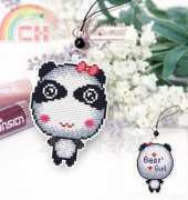Bear Girl key-ring