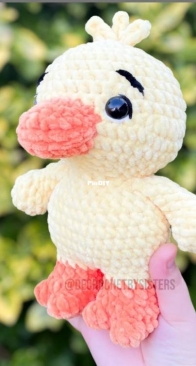 DE crochet patterns - DE crochet by sisters  - Dominika Matovičová - Chiky the Chicken