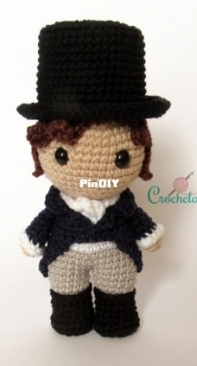 Crochelandia - Rose Nogueira - Toy Art Mr Darcy