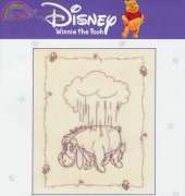 Designer Stitches DS40 Winnie the Pooh - Eeyores Raincloud Sketch Booklet
