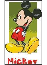 Vervaco 19.063 Mickey Mouse pcs