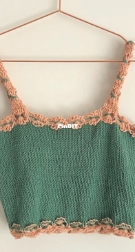 Daisy Chain Crop/Dress By Friday Knits