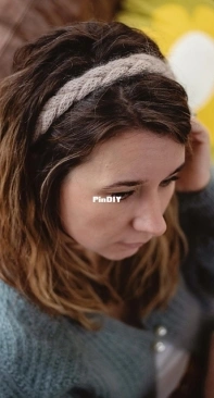 Soizic Headband  by Anna Drevout - Along avec Anna -  French, English - Free
