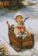 HAED HAESAK 11290 Sleigh Ride by Sandra Kuck