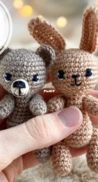 Scandistyle Dolls - Nadezhda Iukhlina - Bear and Bunny - Free