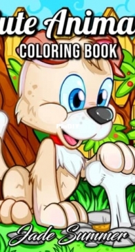 Cute Animals Coloring Book - Jade Summer