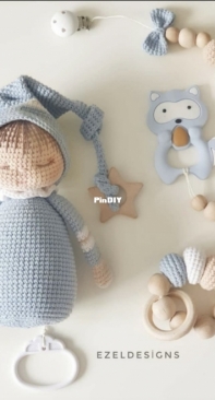 Ezeldesigns - Ezel - Sleppy Baby - Uykucu Bebek - Turkish