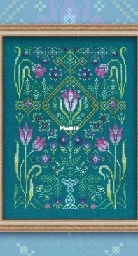 OwlForest Embroidery - 0180-T-E - Tulips PCS