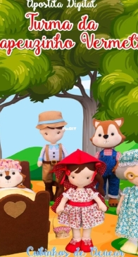 Cubinhos de Açucar - Raquel Rodrigues - Little Red Riding Hood Gang - Turma da Chapeuzinho Vermelho - Portuguese