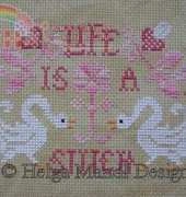 Helga Mandl Designs 129 - Life Is A Stitch