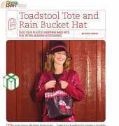 Toadstool Tote & Rainbucket Hat from CRAFT Magazine Issue 9