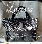 Crocheted big bag