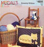 McCalls Creates 15044 Kountry Kittens 1995