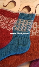 Four Legs of Venla Socks by Tone Cecilie