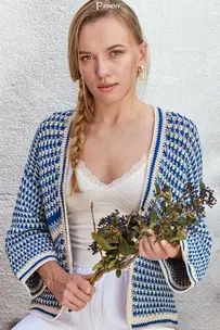 DMC – Slow Life Cardigan – English, Dutch and German – Free