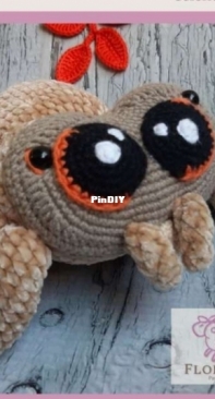 Flor Canela Crochet - Celene Montoya - Lucas the Spider - Spanish
