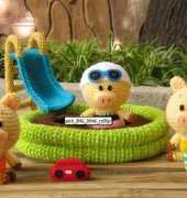 Stripeyblue - Pauline Abayon and Crochet Alley - Piggys Pool