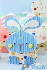 Fernanda Lacerda Boutique do Feltro  Projeto LembranÇa de Páscoa Embalagem para bombom- Easter Bag Felting - Portuguese - Free