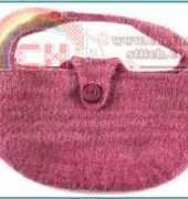 Knitting Daily-Amandas Squatty Sidekick Bag by Amanda Berka-Free
