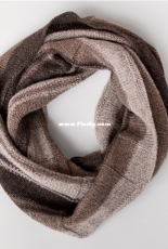Winter Infinity Scarf Pattern by Melanie Rice