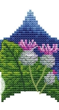 Irish Rose - Medicinal Plants. Burdock by Elena Petrova