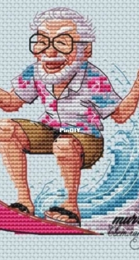 Murrena Stitch - Surfer by Svetlana Kaymak