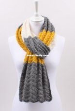 Alpaca Waves Scarf by Hobbii Design - FREE