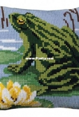 Vervaco 1200-645 Cushion with Frog