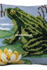 Vervaco 1200-645 Cushion with Frog