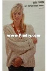 Vinnis Colours - Ines Khoury - 4KANIK001 - Cozy Oversized Winter Sweater - Free