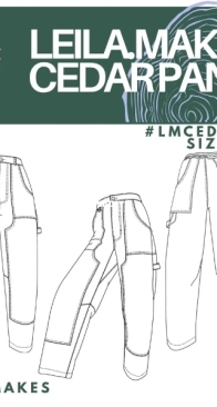 Cedar Pants - Leila Makes