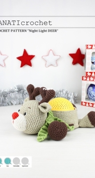 Tanati Crochet - Crochet Friends Lab - Tatyana / Tatiana Kostochenkova - Night Light Deer