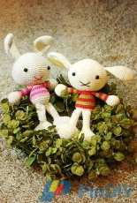 stripe bunny