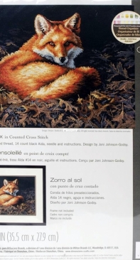 Dimensions 70-35318 - Sunlit Fox  PCS