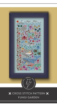 Una Buena Pieza - Fungi Garden by Anna Figueroa XSD