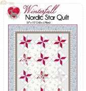 Northern Quilts-Winterfall Nordic Star Quilt-Free Pattern